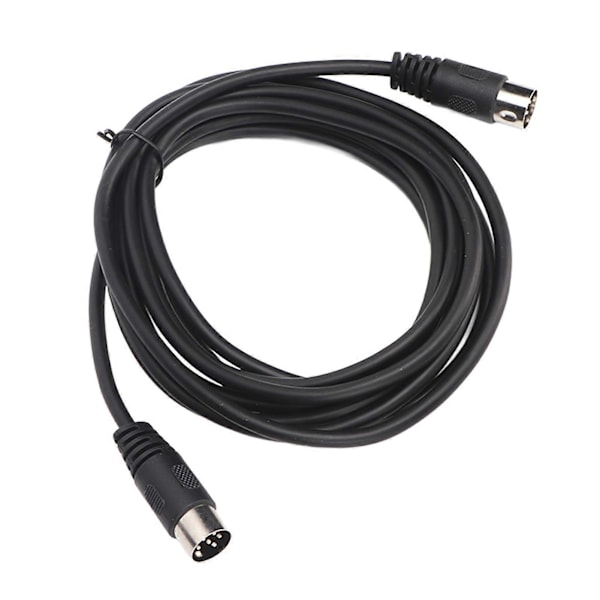 6-stifts DIN-kabel hane till hane Plug and Play ljudsignalkontakt DIN-förlängningssladd för digital enhet 3 meter / 9,8 fot [db]