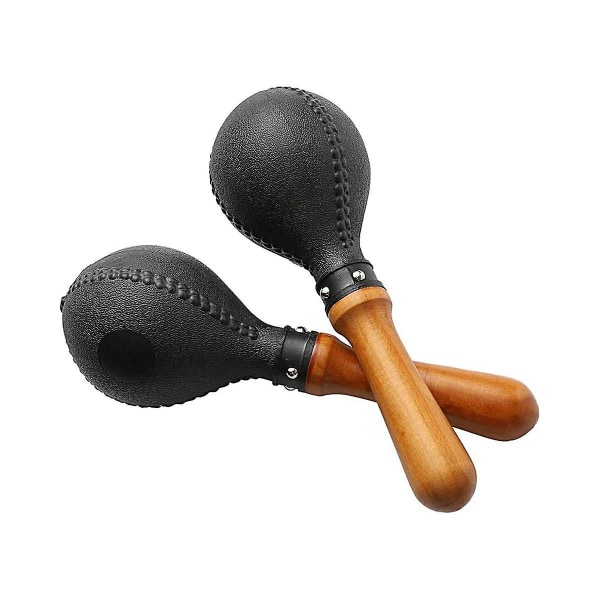 Perkusjon Maracas Shakers-par rangler Sandhammer Perkusjonsinstrument med abs-plastskall