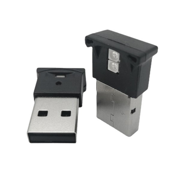 2st Universal Mini USB Led billjus Auto Interiör Atmosfär Ljus Färgglad dekorativ lampa Bil A