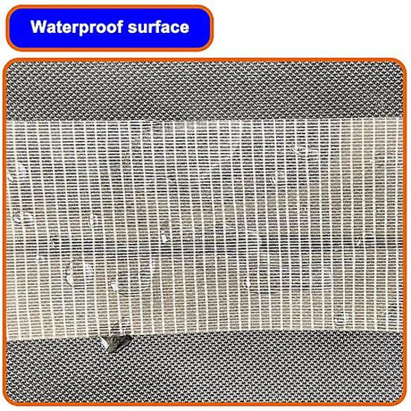Db Vandtæt RV Markise Reparationstape Stærk Vedhæftning Telt Reparationstape Transparent Båd Dækker Reparation Lappe Kit as the picture 20M