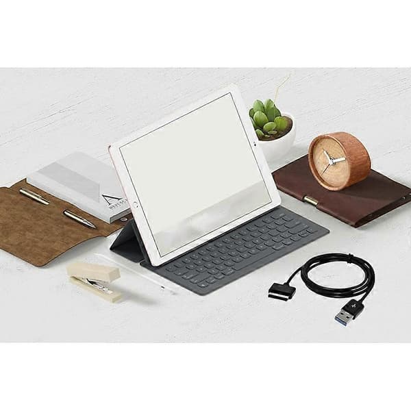 Tablet PC Datakabel, Ladekabel er egnet til Eee Pad Tf101, Tf201, Tf300 Me171 Tablet PC [DB] black