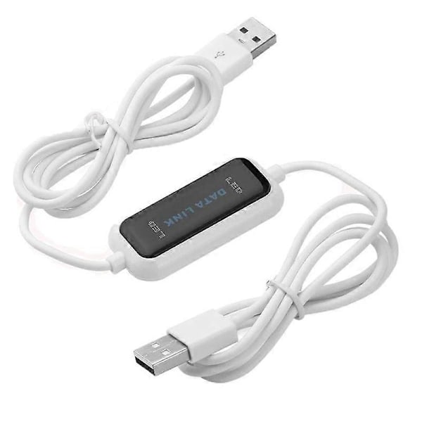 Bærbart USB PC til PC Overførselskabel Online Del Synkroniseringslink Netværk Direkte Datafil Overførselsbro [db] Data Link