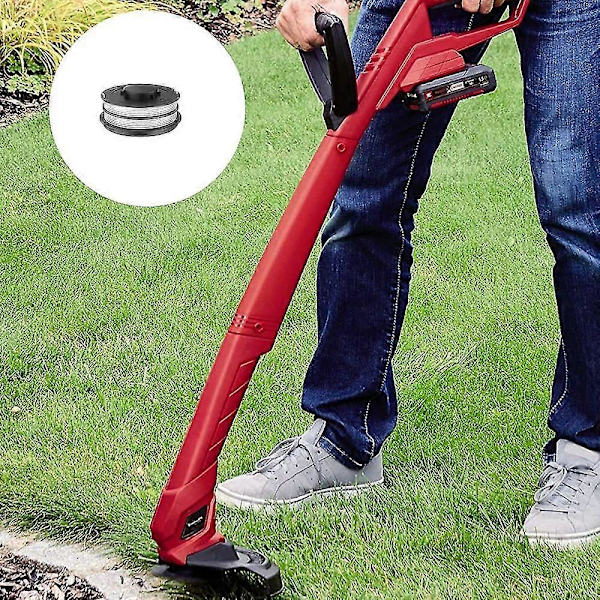 10 STK. Til Einhell 3405685 (TLE-02) Plæneklipper Reservedele Spoler Trådspoler DCQW [DB] Multicolor 8pcs