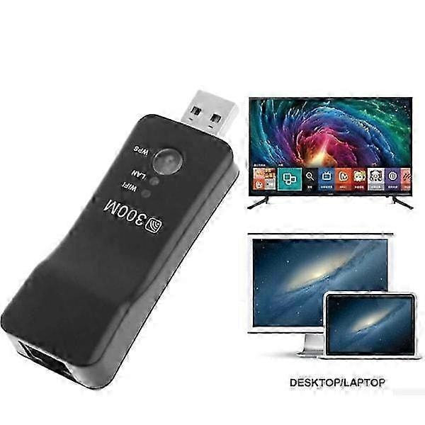 Smart TV Trådløs Wifi LAN Adapter - WIS09ABGN - Højhastigheds Internetforbindelse til Smart TV - WELLNGS [DB]