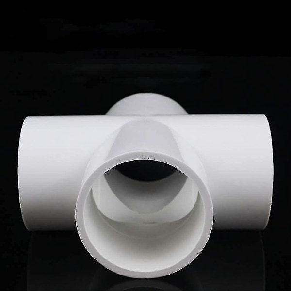 10 stk. PVC 4-veis kryss for bygging av kraftig drivhusramme møbelkoblinger 20mm-yvan [DB]