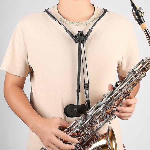 Saksofonin olkahihna Saksofonin olkahihna Saksofonin kaulanauhan olkahihnan suojat kaulan olkapäälle soittimien tarvikkeet