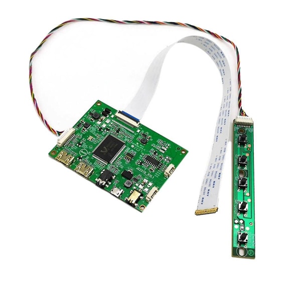 30 Pin Edp Lcd Monitor Bærbar Lcd Monitor Panel Kit Bærbar Datamaskin Display Panel Driver Spill Display Panel Driver Panel(a)
