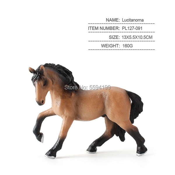 15 stilar häst djur Clydesdale Hanoverian Arab Shire Appaloosa modeller actionfigur pedagogisk samling leksaker presenter figurer DB O