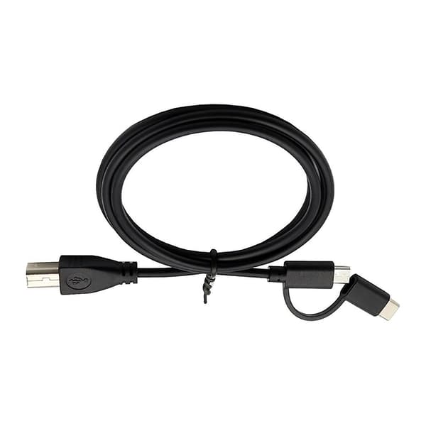 Smarttelefon til skriver OTG-kabel Micro USB & Type C til USB-B ledning Datotråd [DB] 2m