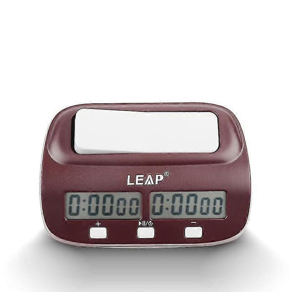 Leap Sjakk Klokka, Digital Sjakk Timer & Spill Timer, 3-i-1 Multifunksjonell Bærbar Profesjonell Klokka {Db}