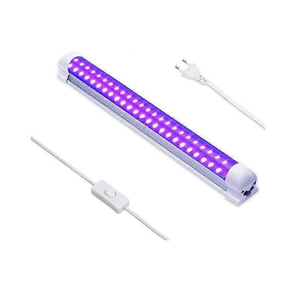 2 Pak UV LED Sort Lysarmatur, USB Sort Lysrør til Neon Glød Plakater, Bærbar Ultraviolet Lys, Fluorescerende Lampe [DB] style694