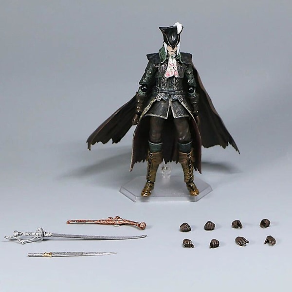 Anime Bloodborne Model Lady Maria Of The Astral Clocktower Actionfigur #536 DX Edition The Old Hunters Figurer Pvc Legetøj Gaver Db 536 No Box