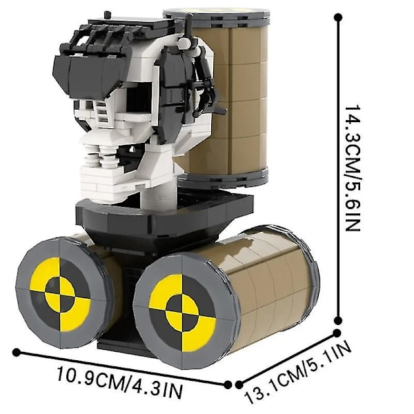 Skibidi WC-lelurakennuspalikat Titans Camera Man Tv Man Cameraman Speakerman Skibidi WC-kello Man Titans Drill Speaker Db 14cm