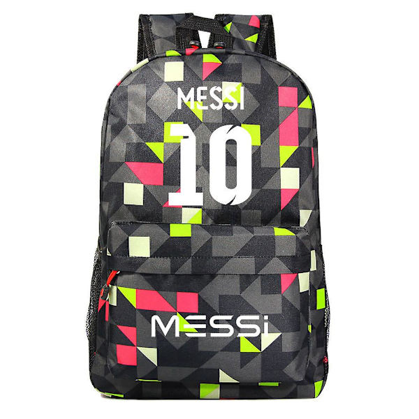 Jalkapallon supertähti Messi -reppu - Lasten koulu, matkat, kannettava tietokone, teinit - Miehet, naiset, opiskelijat - Mochilas, Totes DB 3