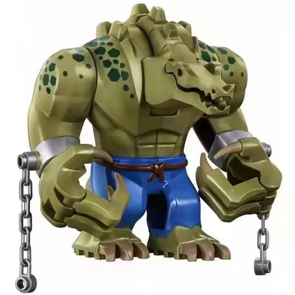 Batman Crocodile Killer 10,5 cm Figur Block Konstruktion Byggsten Tegel Leksak Present Db Crocodile Killer