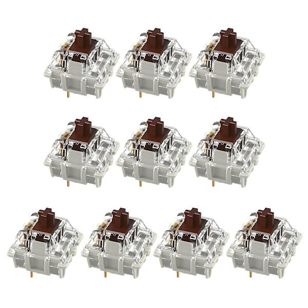 Gateron G Pro 2.0 -kytkimet Smd Rgb Lineaariset Taktiiliset Voideltu Kytkimet 3-napaiset Spot-valot [DB] 4