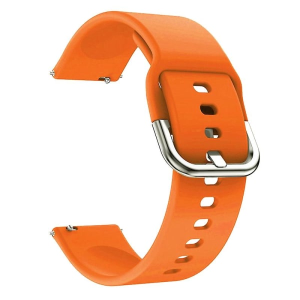 Watch 22mm mjuk silikon Vattentät Smart klockband Armbandsrem för Amazfit Gtr 3/gtr 3 Pro Jikaix Orange