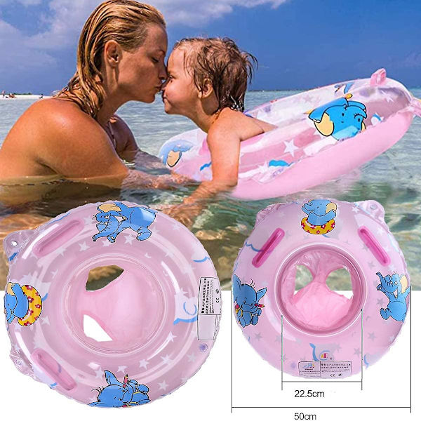 Baby simring, baby pool seat uppblåsbar simring flytande simring