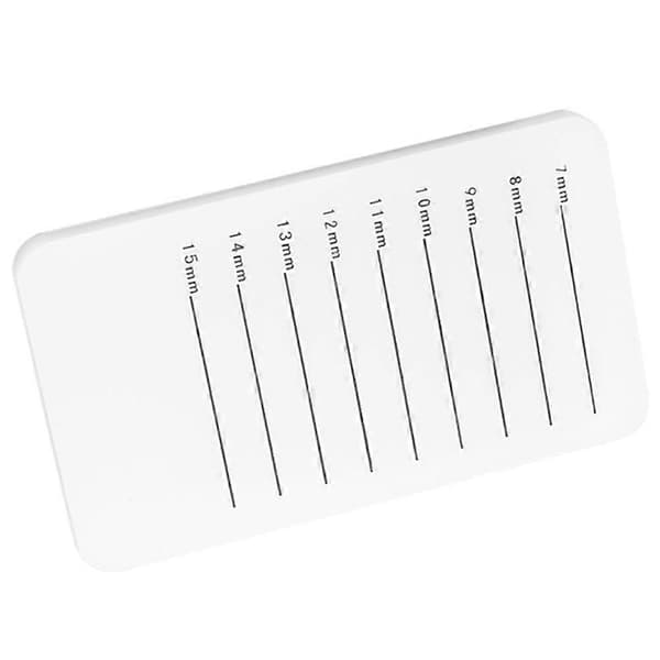 Vipper Display Board Hvit Akryl for Vippeextensions 1 stk Brett[DB]