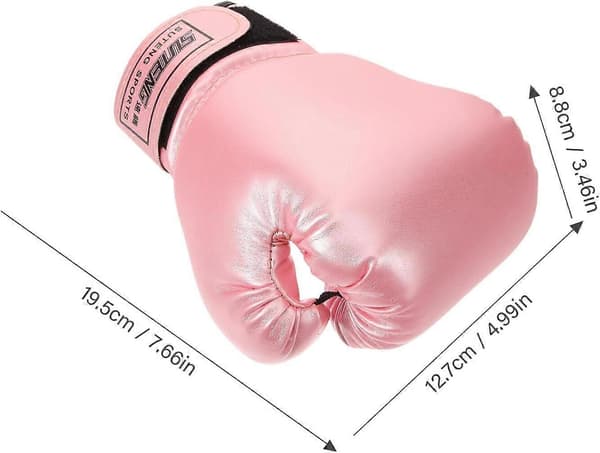 Rosa boksehansker for trening og sparring [DB]