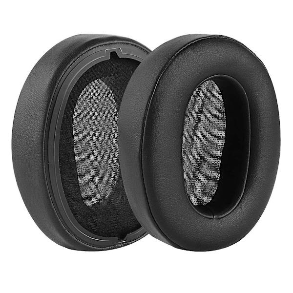 Ersättning Öronkuddar För Wh-xb900n Hörlurar Öronkuddar Läder Headset Öronkudde Reparationsdelar (bla [DB] Black