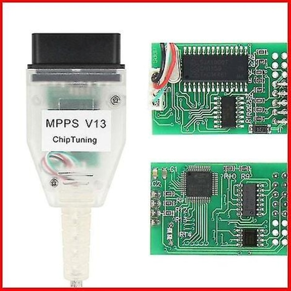 Obd2 Mpps V13.02 Ecu Chip Remap Tuning Flash Programmer Diagnostics Kabel Usb - [DB]