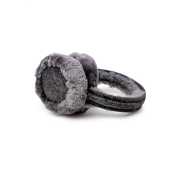 Dame Skindmuffer - Behagelige og varme ørevarmere 506-100 DB Grey One Size