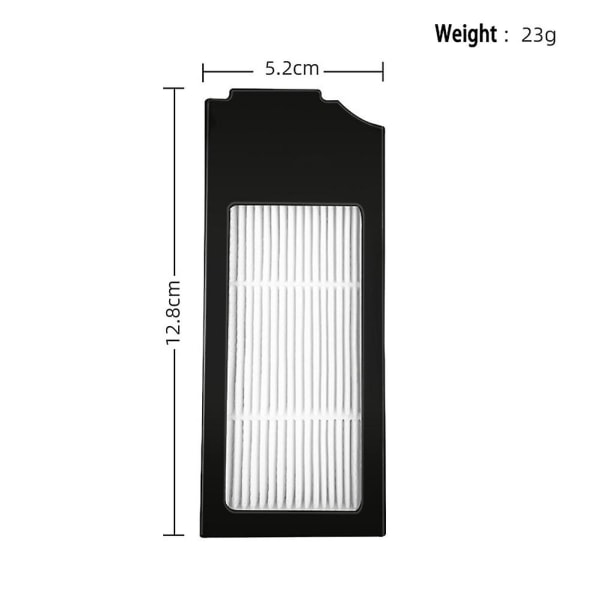 För ecovacs deebot X1 Omni / Turbo dammpåse huvudborstesats HEPA filtermopp rengöringsduk dammsugartillbehör [DB] as shown