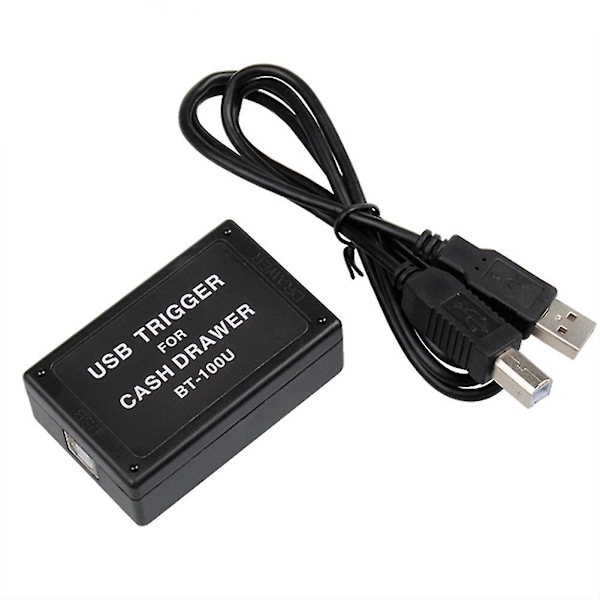 Bt-100u Kassalåda Drivrutin Trigger Med Usb-gränssnitt Kassalåda Trigger [DB] Black
