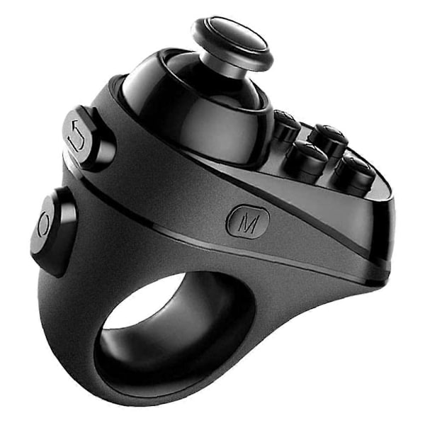 VR Kontroller Joystick Trådlös Bluetooth Gamepad 3D VR Virtuell Verklighet Glasögon Hjälm Fjärrkontroll [Db] Black