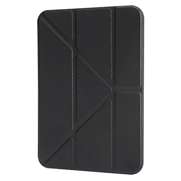 iPad Air 11 (2024) Kotelo PU Nahka+Silikoni Origami Jalusta Suojakuori - [db] Multicolor Black