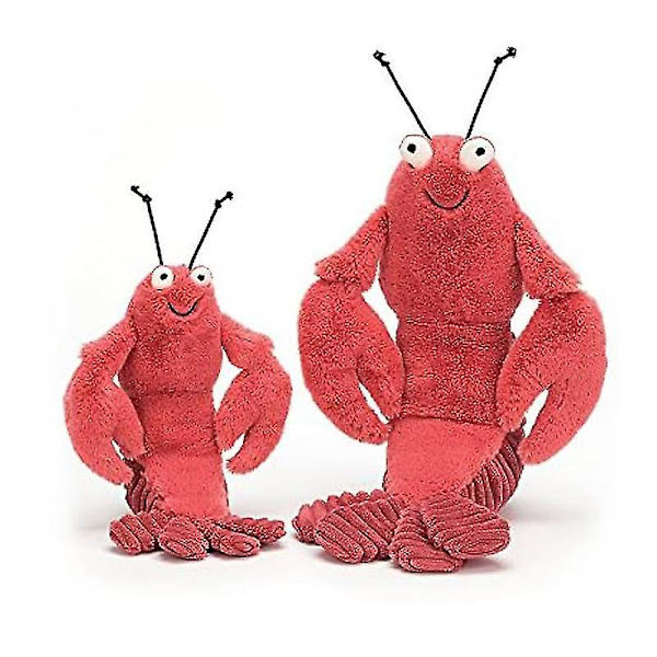 35cm Larry Hummer Plys Legetøj Bløde Dyr Rejer Udstoppede Baby Dukker Søde Plys Hummer Legetøj Til Baby Børn Børn Sjov Gave DB