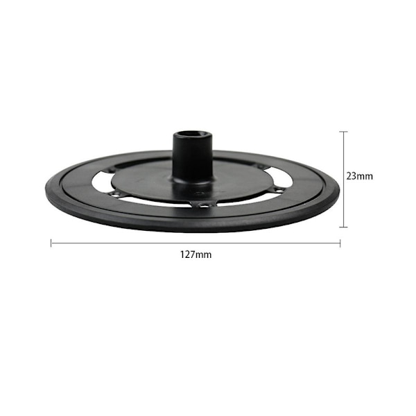 For Deebot X1 Omni Mop Plate Board Holder Robot Vacuum Cleaner Vaskbar Rengjøring Mop Kluter Erstatt db Black