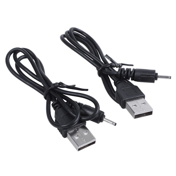 Usb-kabel 2.0 mm DC-lader for 6280 E65 N73 N80 50cm 2stk