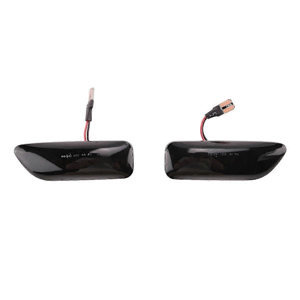 Virtaavat suuntavilkut Dynaaminen valo Sivuvalot Autolle S60 S80 V70 Xc70 Xc90 [DB] Smoky Black