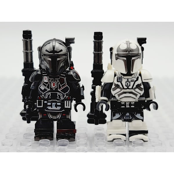 Star Wars Custom Heavy Mandalorian Mini Figurer Assorteret Sæt 8stkDB