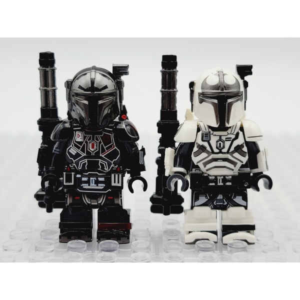 Star Wars Custom Heavy Mandalorian Mini Figures Assortment Set 8 st [DB]