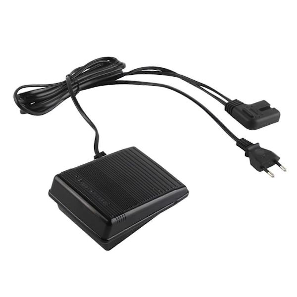 Fodpedal Switch Professionel Udskiftningsfodpedal med Kabel til Symaskine Tilbehør EU Stik 220V {Db}