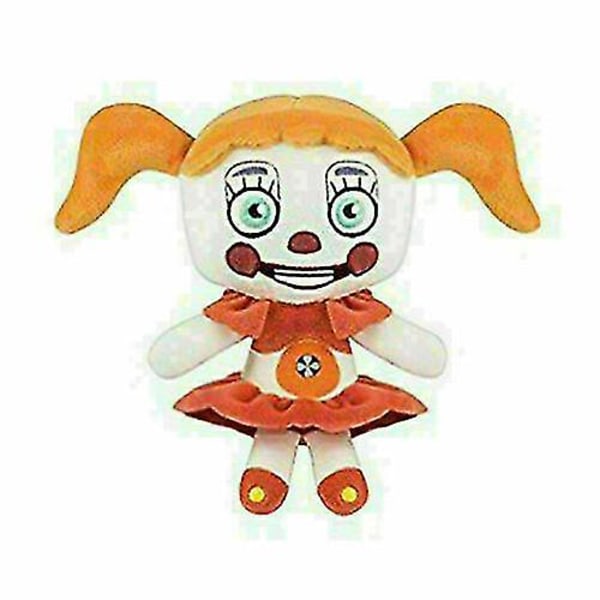 Five Nights At Freddy's Fnaf Horror Game Plysjdukke Plysjleker Barn Julegave [DB] Circus Baby