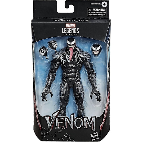 Legends Series Venom 6-tommer Samlefigur Venom Legetøj, Premium Design og 3 Tilbehør11 [DB]