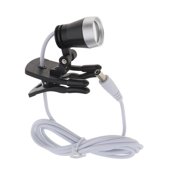 Klemme LED Hodelykt Lampe for Binokulære Luper Briller [Db] As pictures shown