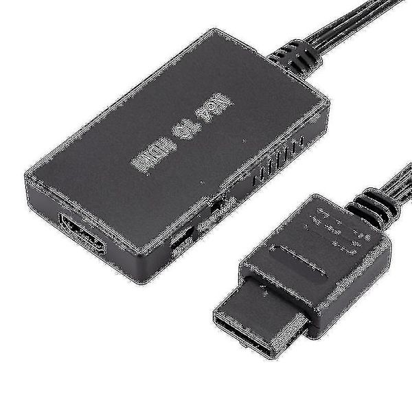 N64 til HDMI-konverteradapter HD-koblingskabel N64 til en ny HDMI-TV Plug and Play for N64 Super Snes [Db]
