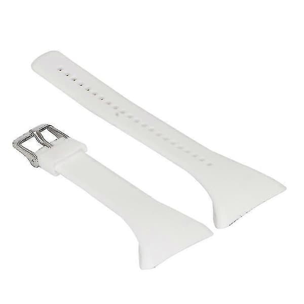 Til Polar Ft4 & Ft7 Silikone Urrem [DB] White
