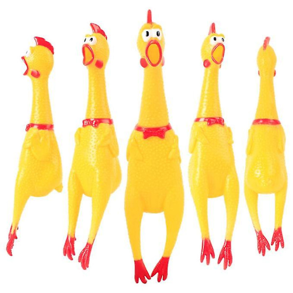 Gummi kyckling / kläm kyckling, Prank Novelty Toy Db S