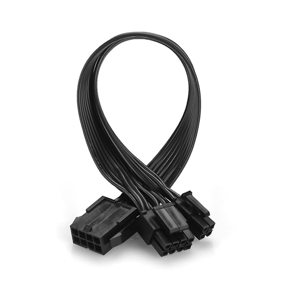 CPU 8-stifts hona till CPU ATX 8-stifts + ATX 4-stifts hane strömförsörjningsomvandlare adapterförlängningskabel DB Black