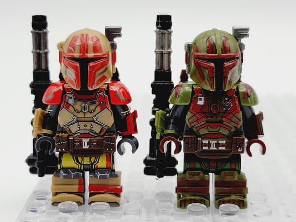 Star Wars Custom Heavy Mandalorian Mini Figures Assortment Set 8kplDB