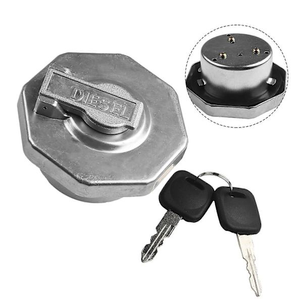 Tanklokk med nøkkel for ISUZU ELF NPR NQR 4HK1 8-98146010-0 8-98088982-0 Bildeler Utskifting Eksteriør Tankdeksler [DB]