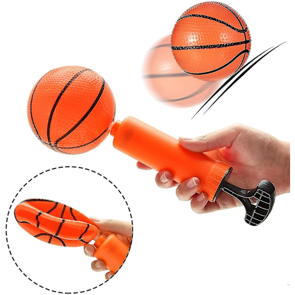 Mini Basketball Hoop Set Inkluderer Mini Basketball Hoop Set Med 2 Stykker Baller Og Oppblåsingspumpe Fo Db