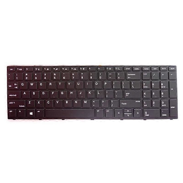 Laptop Tastatur bakgrunnsbelyst + Ramme For HP Probook 450 G5 455 G5 470 G5 Tastaturer [db] With backlight