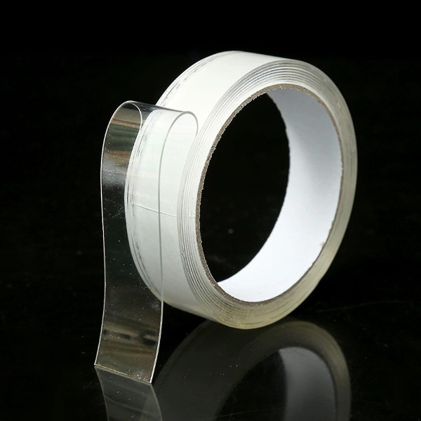 Oppgrader Nano Tape Bubble Kit, Dobbeltsidig Tape Plastboble, Elastisk Tape Ny [DB] Transparency 0.02cm*0.5cm*200cm